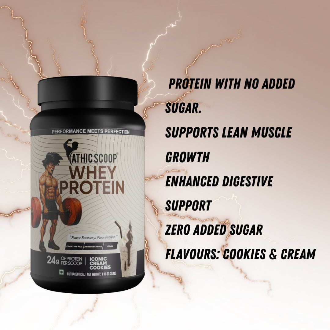 Athic Scoop Iconic Cream Cookies Protein | 1kg