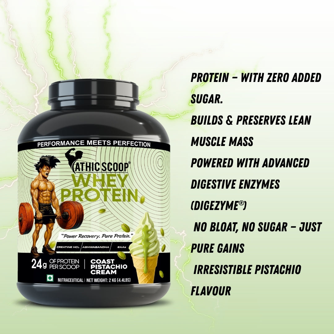 Athic Scoop Pistachio Protein | 2kg