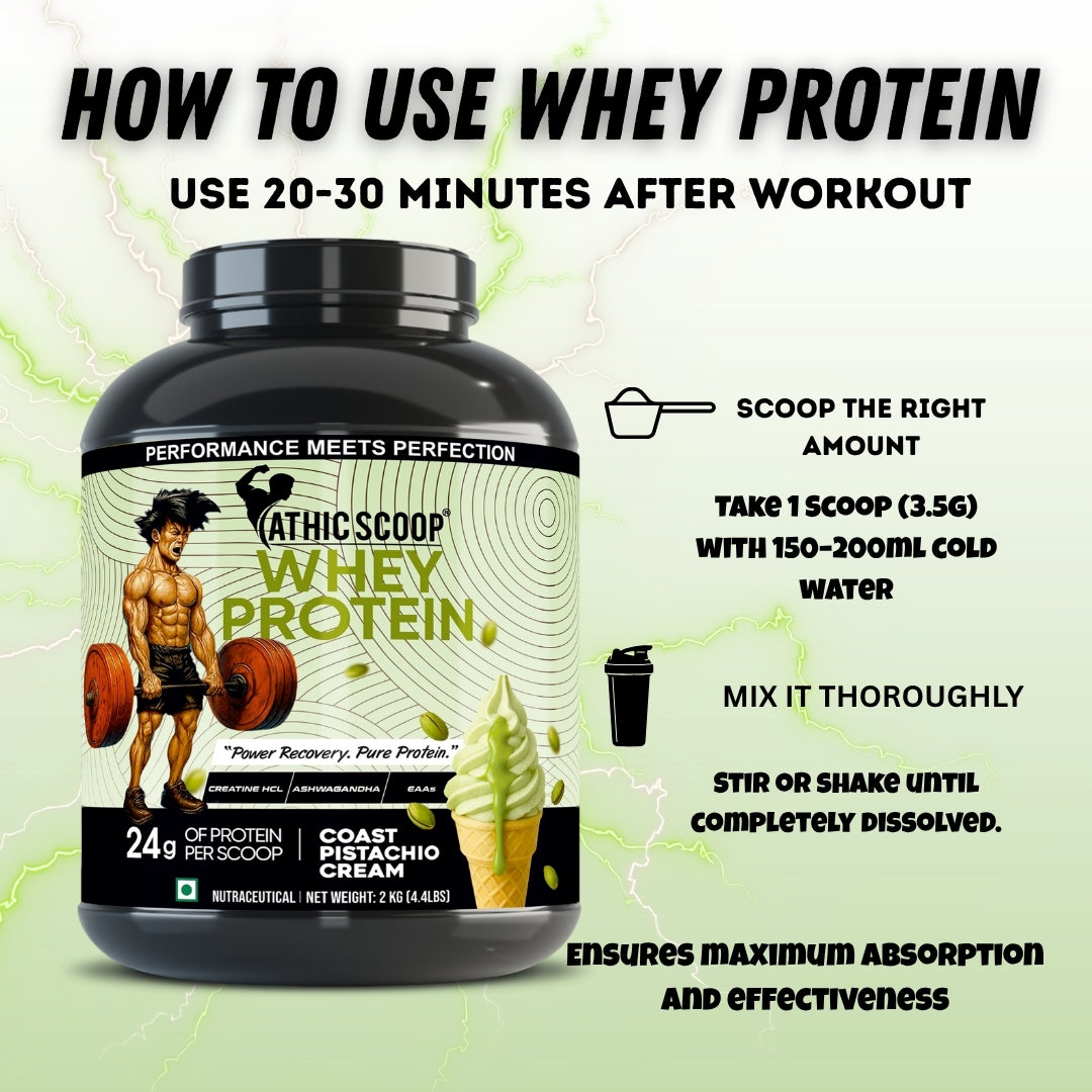 Athic Scoop Pistachio Protein | 2kg