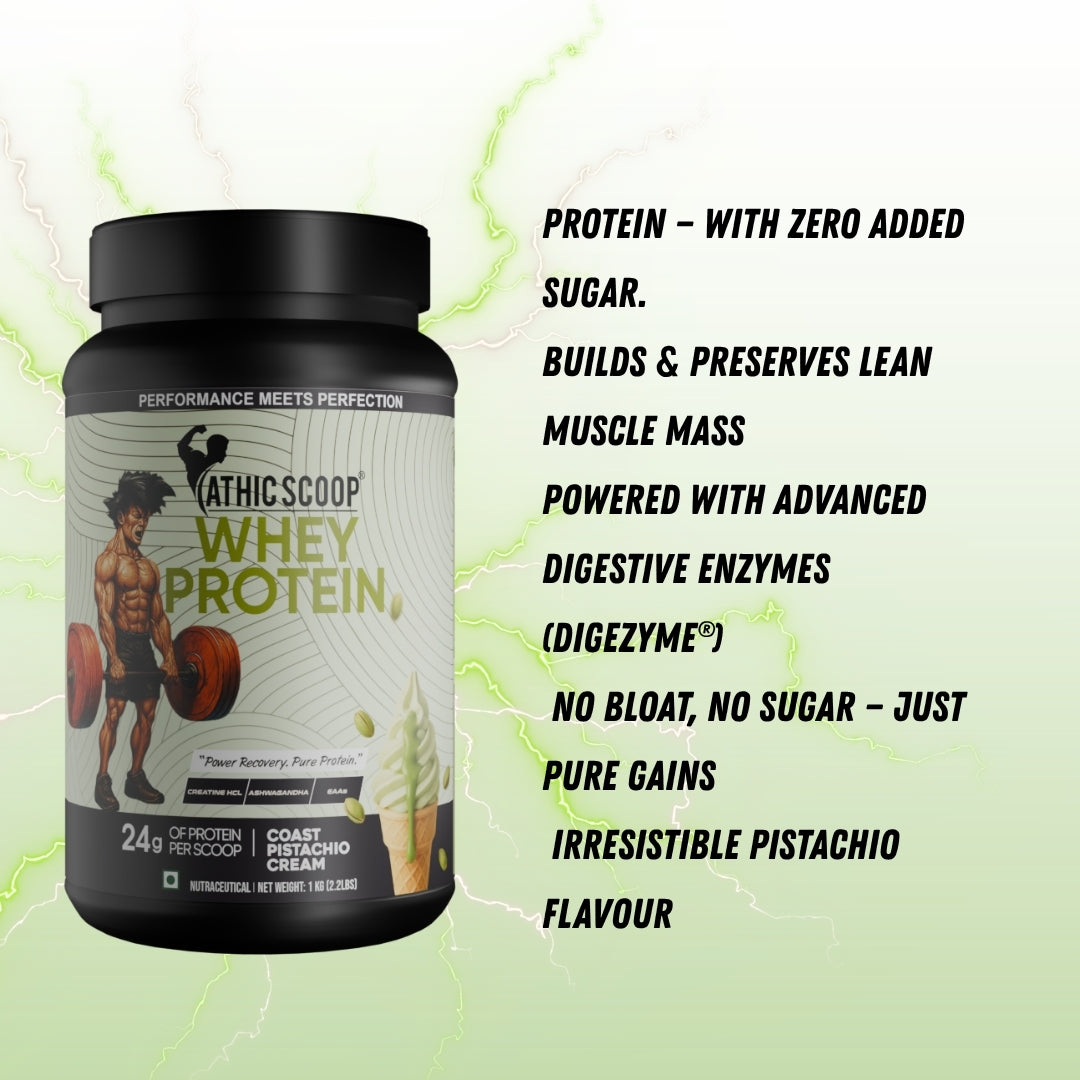 Athic Scoop Pistachio Protein | 1kg