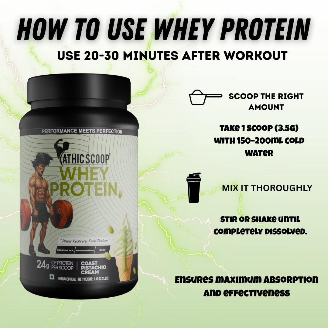 Athic Scoop Pistachio Protein | 1kg