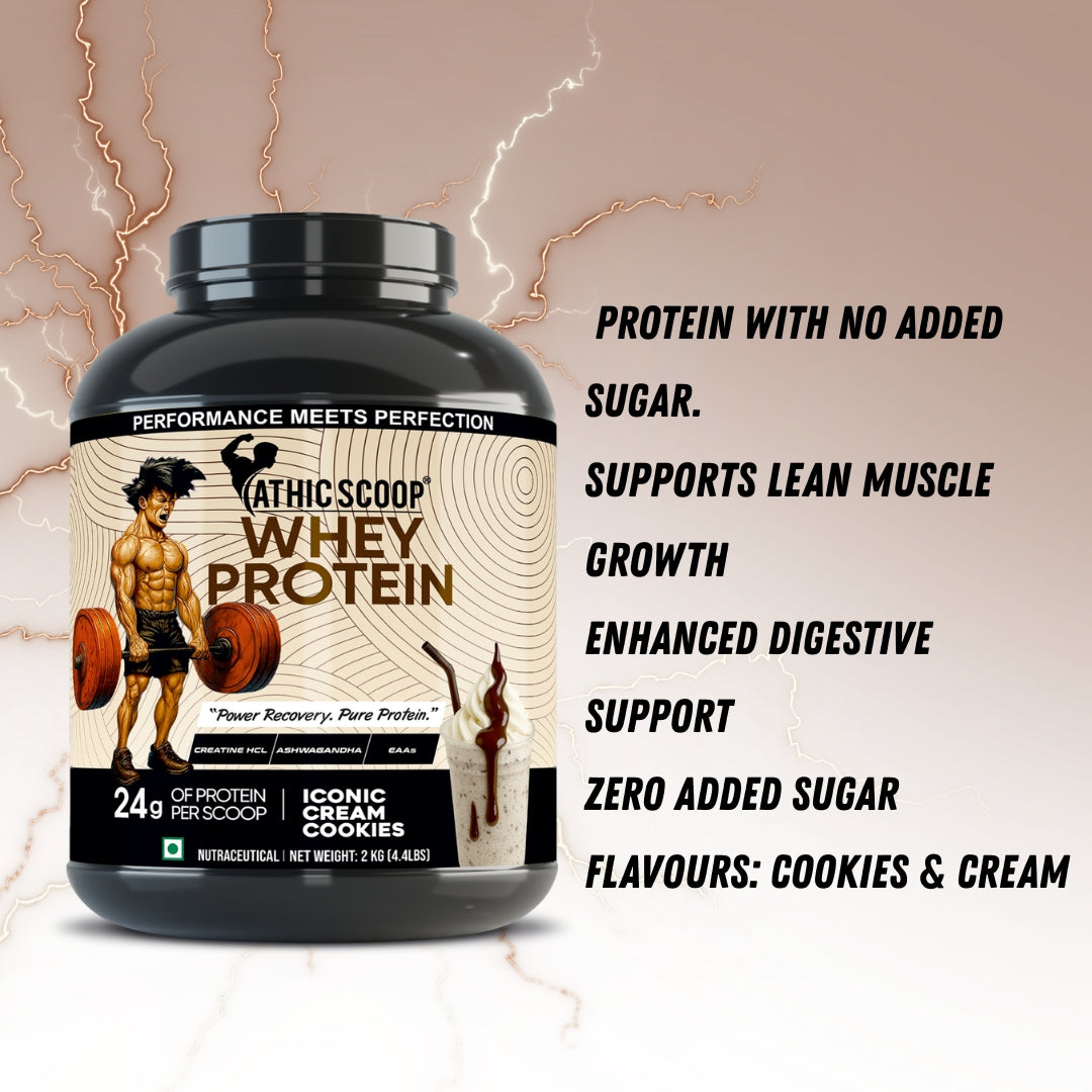 Athic Scoop Iconic Cream Cookies Protein | 2kg