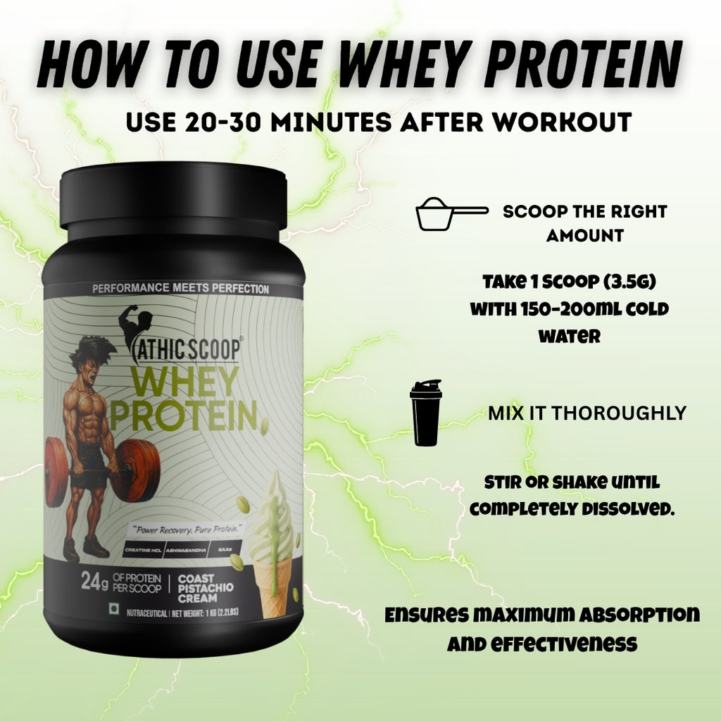 Athic Scoop Pistachio Protein | 1kg